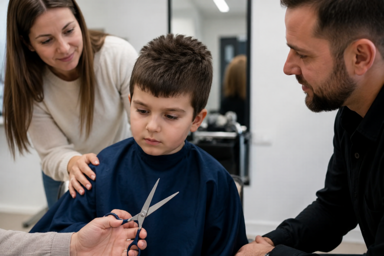 Mi hijo autista no quiere cortarse el pelo